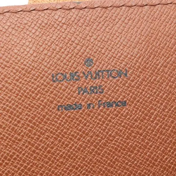 LOUIS VUITTON Brown Monogram Leather Shoulder Bag - Picture 4 of 11